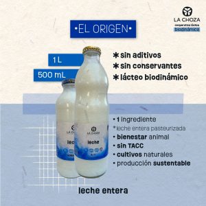 Leche Entera 1Lt La Choza