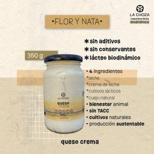 Queso Crema 350 g La Choza