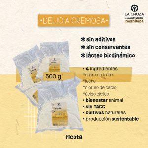 Ricota 500g La choza