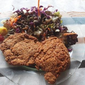 Milanesas de Seitan Kumara