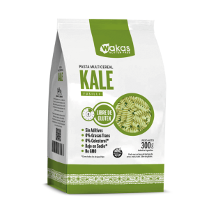 Pasta Multicereal con Kale Fusilli Wakas sin TACC 300 gr