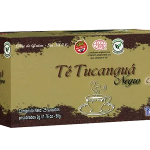 Te negro organico 25 saquitos Tucangua