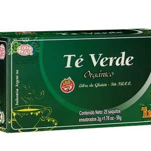 Te Verde organico 25 saquitos Tucangua