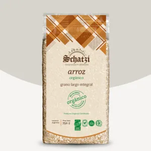 Arroz Integral organico Schatzi 750 gr