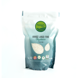 Arroz Largo Fino Pulido Organico 500gr Pampa´s Organic