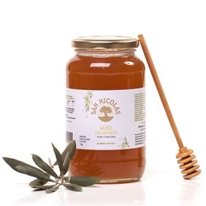 Miel de abejas 1 kilo vidrio San Nicolas