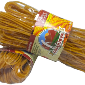 Fideos maíz amarillo criollo Cauqueva